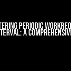 Mastering Periodic WorkRequest FlexInterval: A Comprehensive Guide